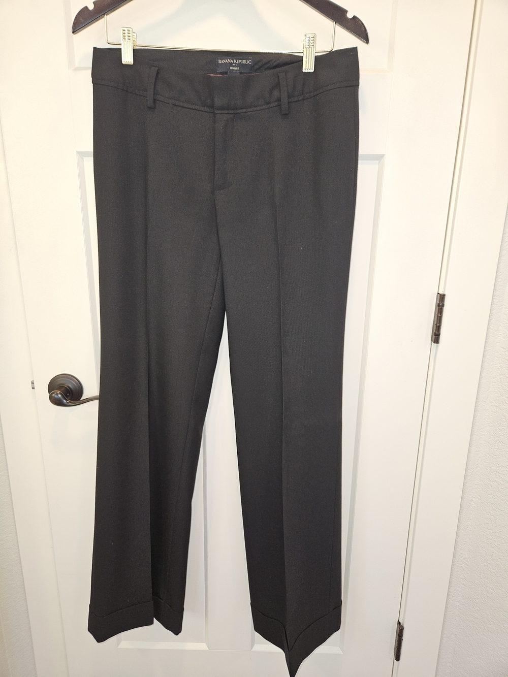 Banana Republic Black Women's Tailored Dress Trousers